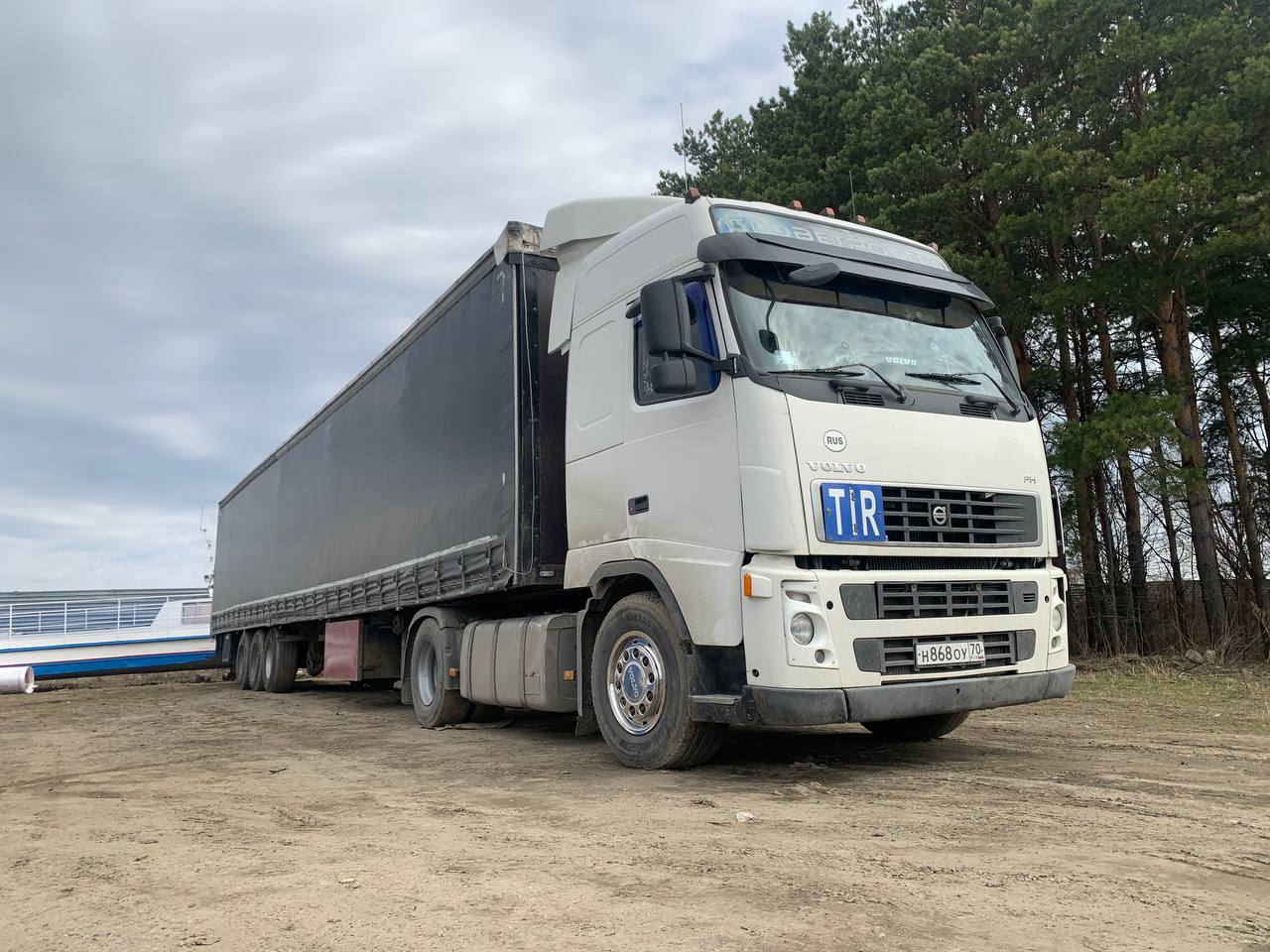 Перевозки тягачами с прицепами